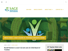 Tablet Screenshot of gc-sage.org